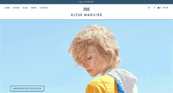 Desktop Screenshot of elysemaguire.com